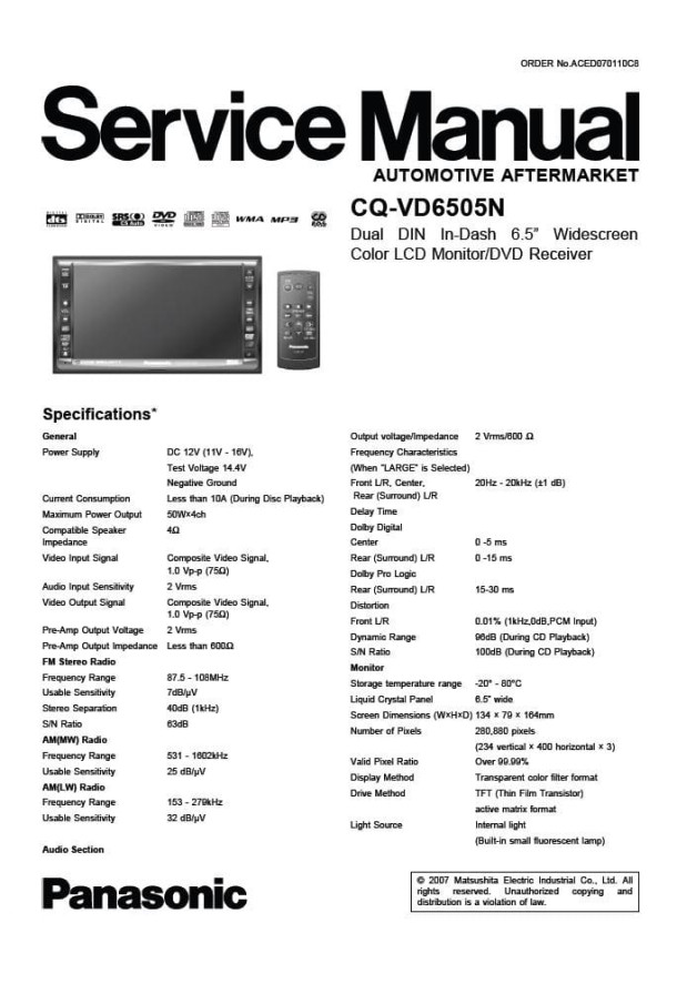 CQ-VD6505N